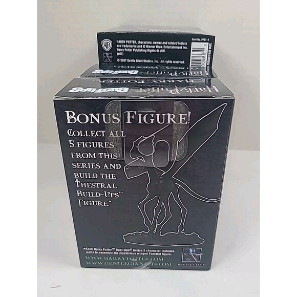 Harry Potter Series 2 Bust-Ups Set of 5 Bonus Build The Thestral Gentle Giant - Picture 6 of 6
